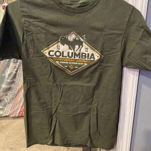 Columbia Olive Graphic Tee